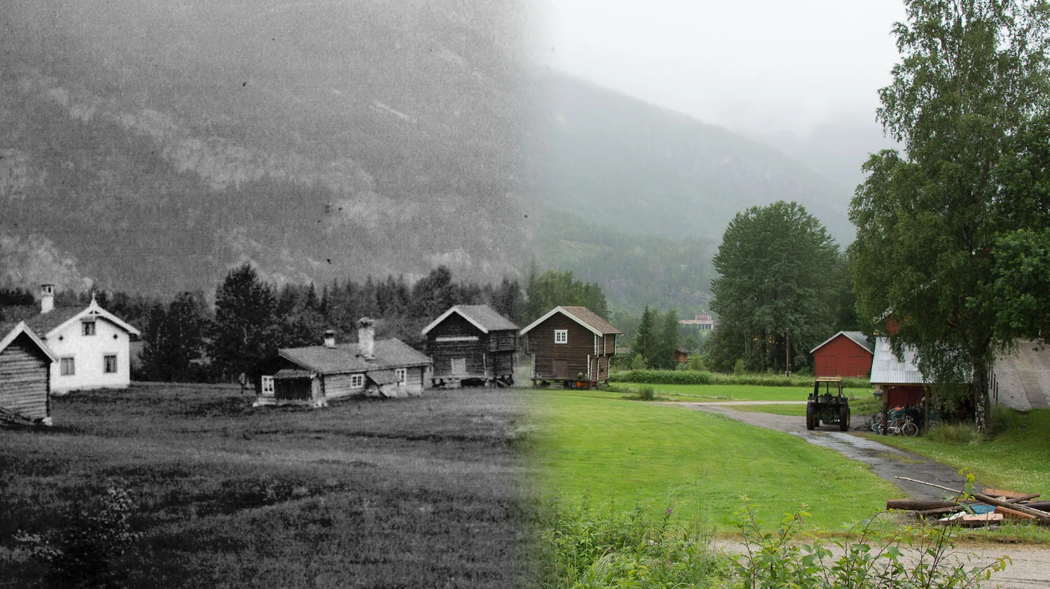 Søre Traaen fra 1900-2012.
