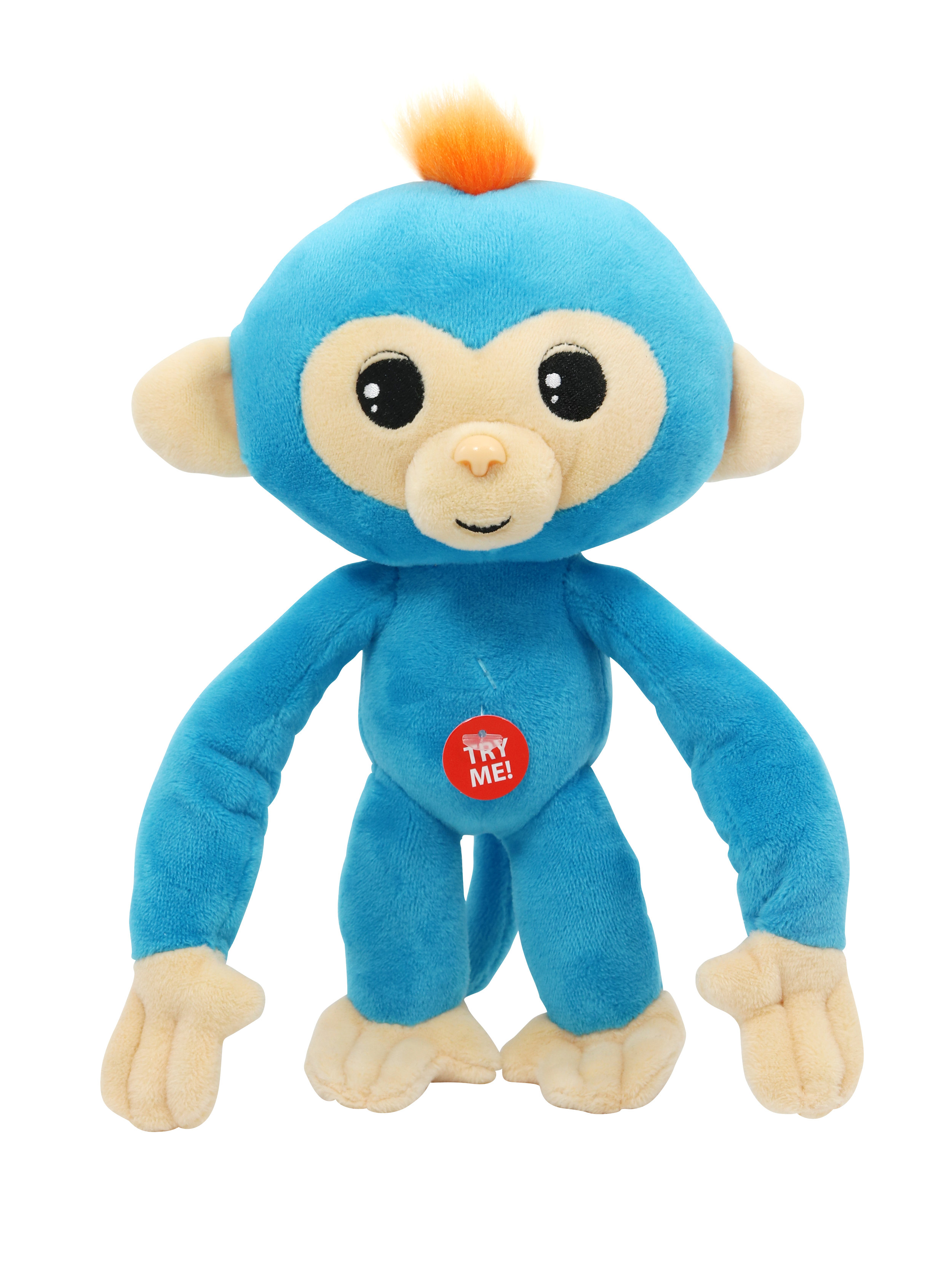 Commonwealth Toys Fingerlings Monkey Large Plush Blue 10903 