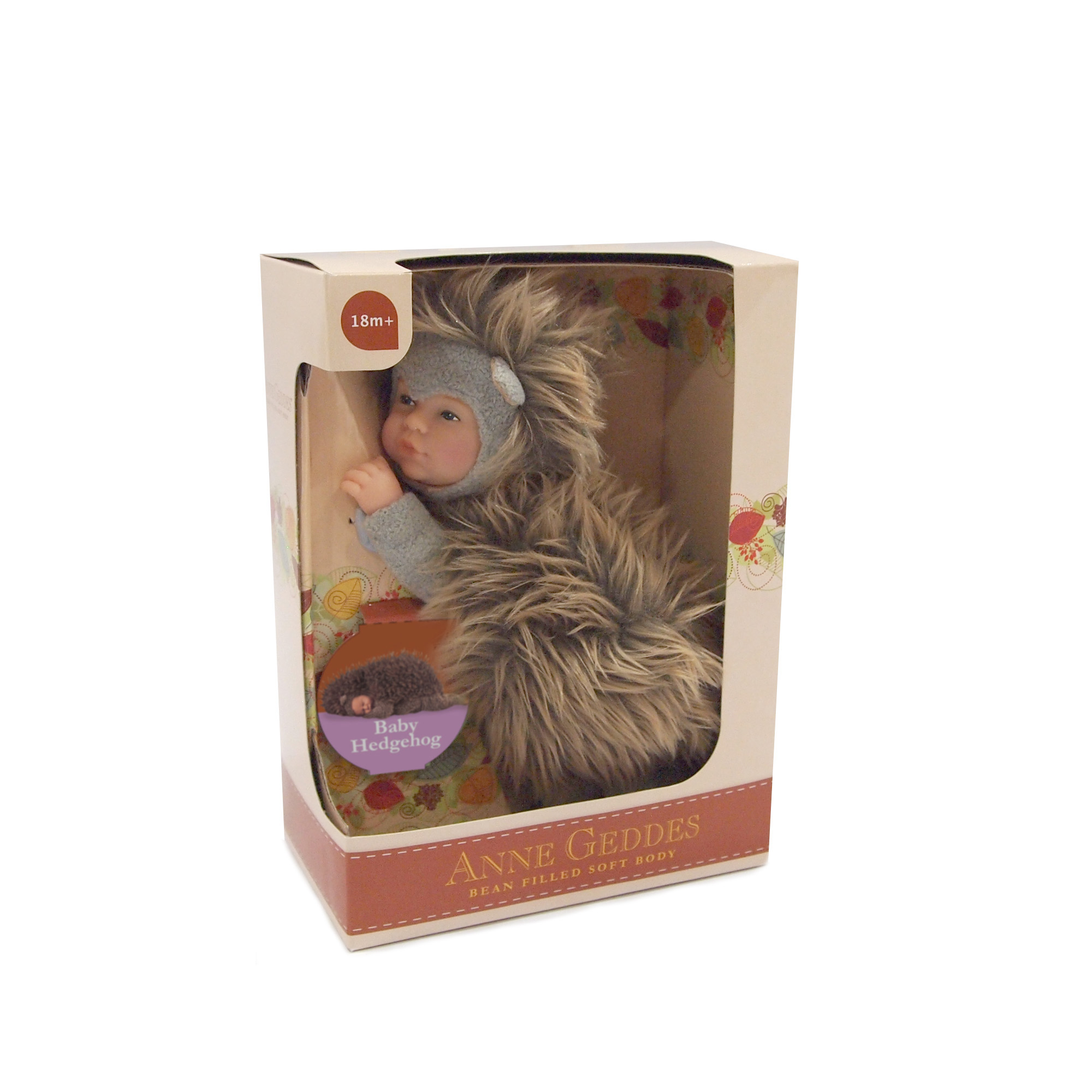 anne geddes hedgehog doll