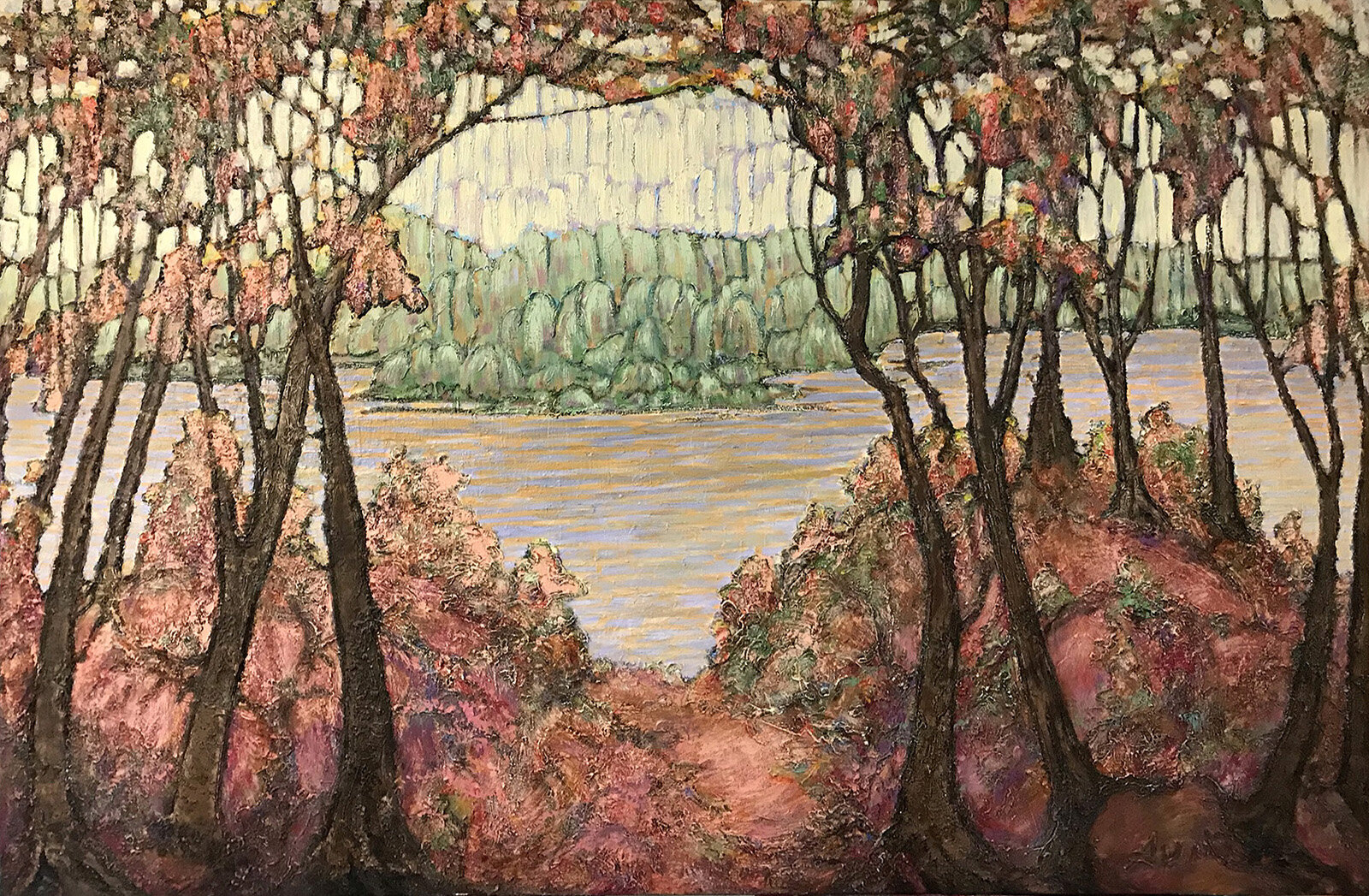 Decorative Fall Landscape