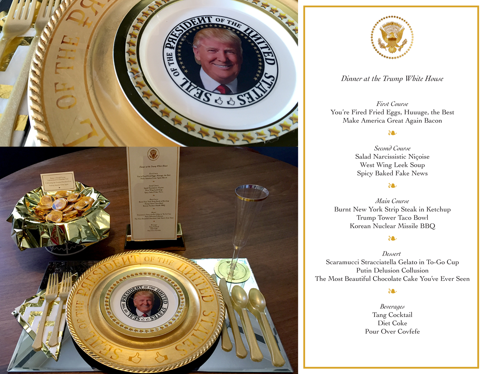 Dinner at the Trump White House