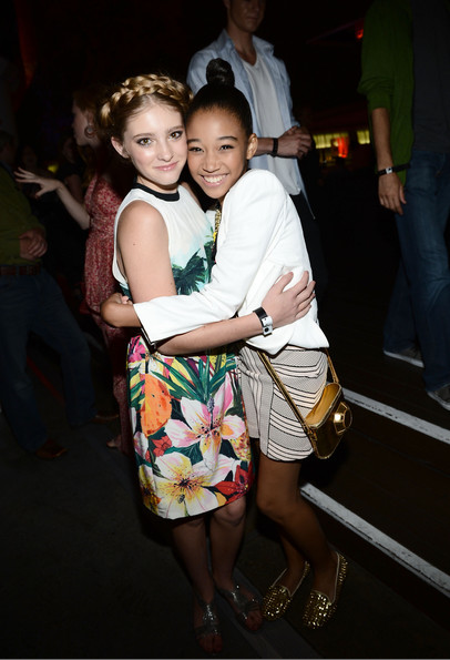 Willow Sheilds Amandla Stenberg Hair and Makeup by Tonya Brewer
