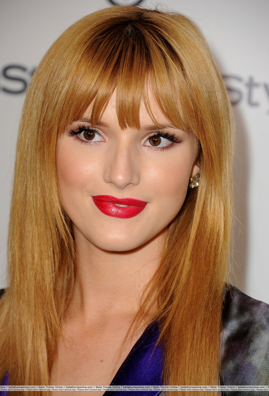 Bella Thorne haie and makeup by Tonya Brewer