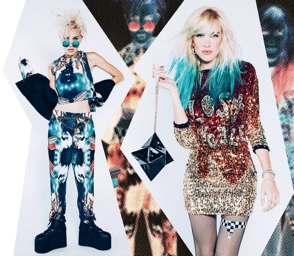 Nervo hair and makeup by Tonya Brewer