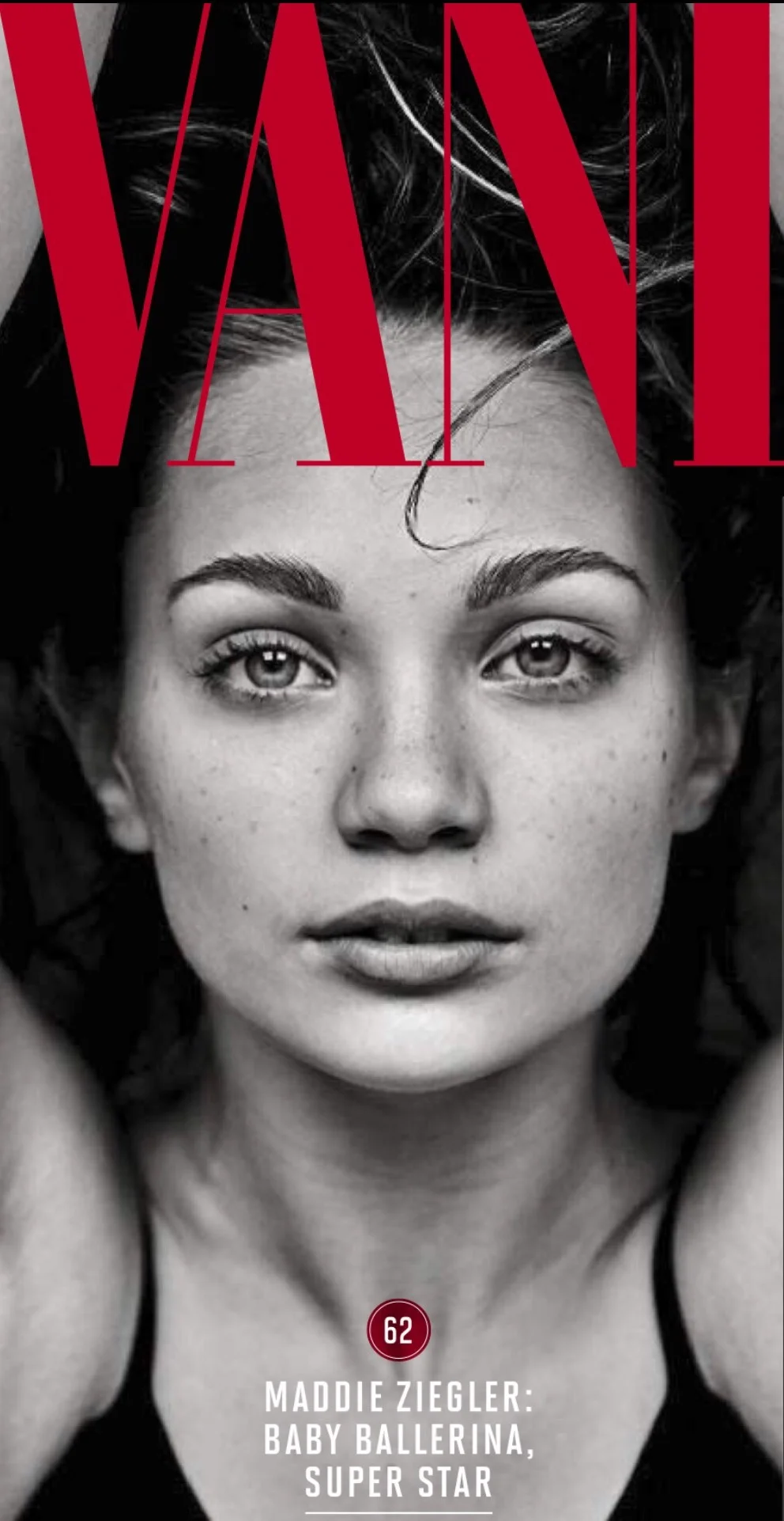 Maddie Ziegler Vanity Fair Makeup by Tonya Brewer