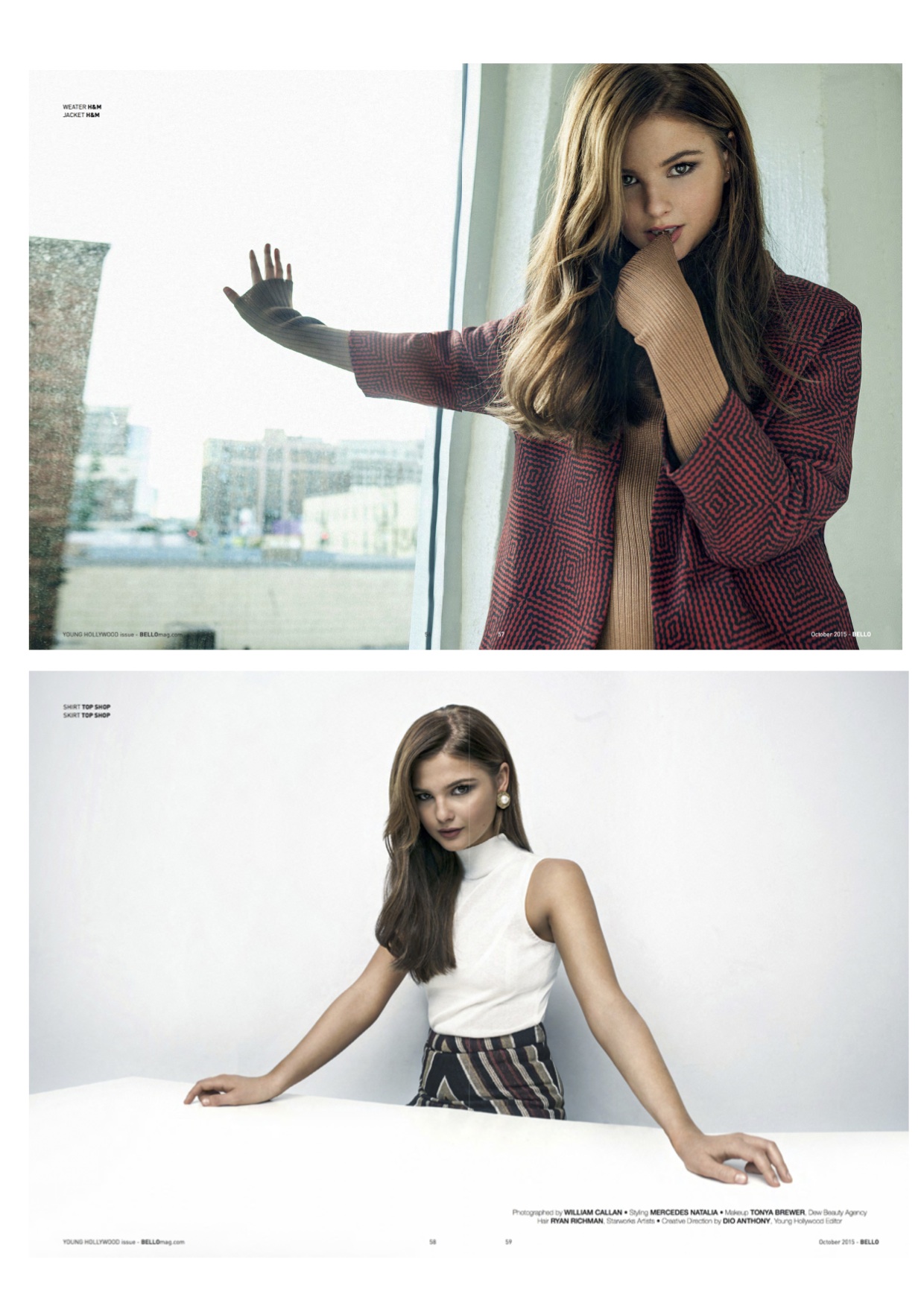 Stefanie Scott Makeup by Tonya Brewer