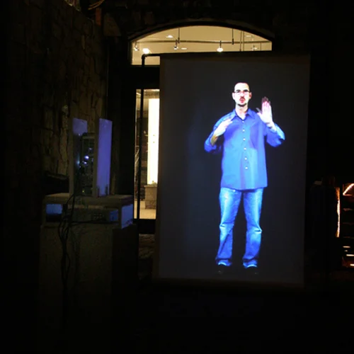 Silent Echoes (2008)Two Channel Life Sized Projected Video