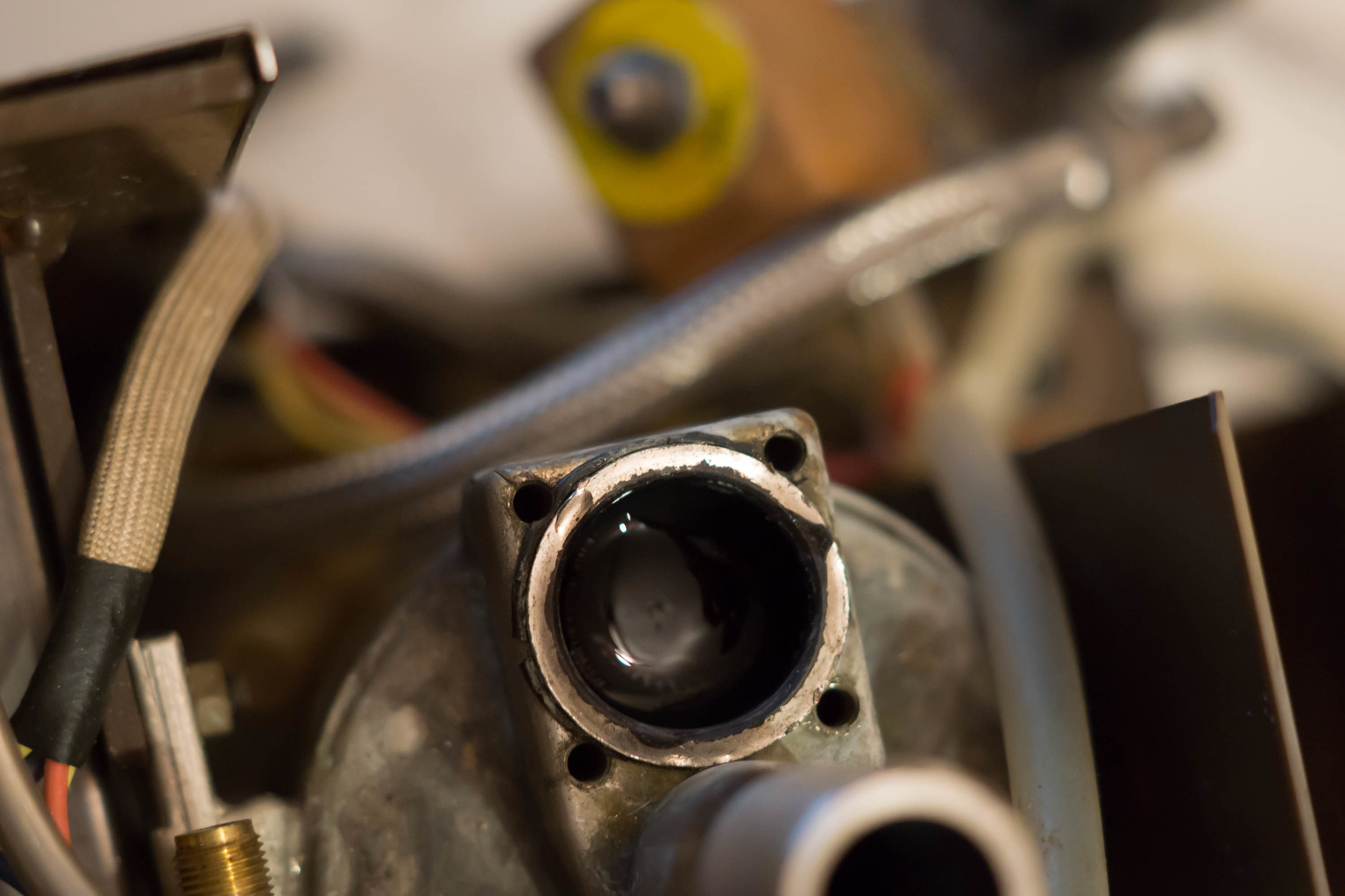4. Remove the existing gasket and any crud using the OE gasket tools.