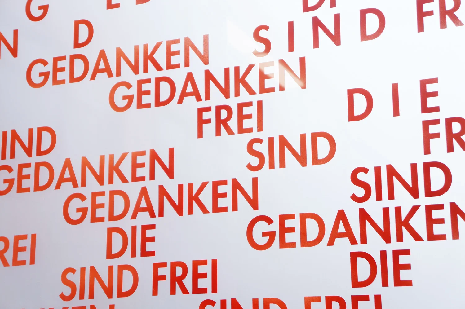 Detail: Jörg Schmitz’ Glasgestaltung