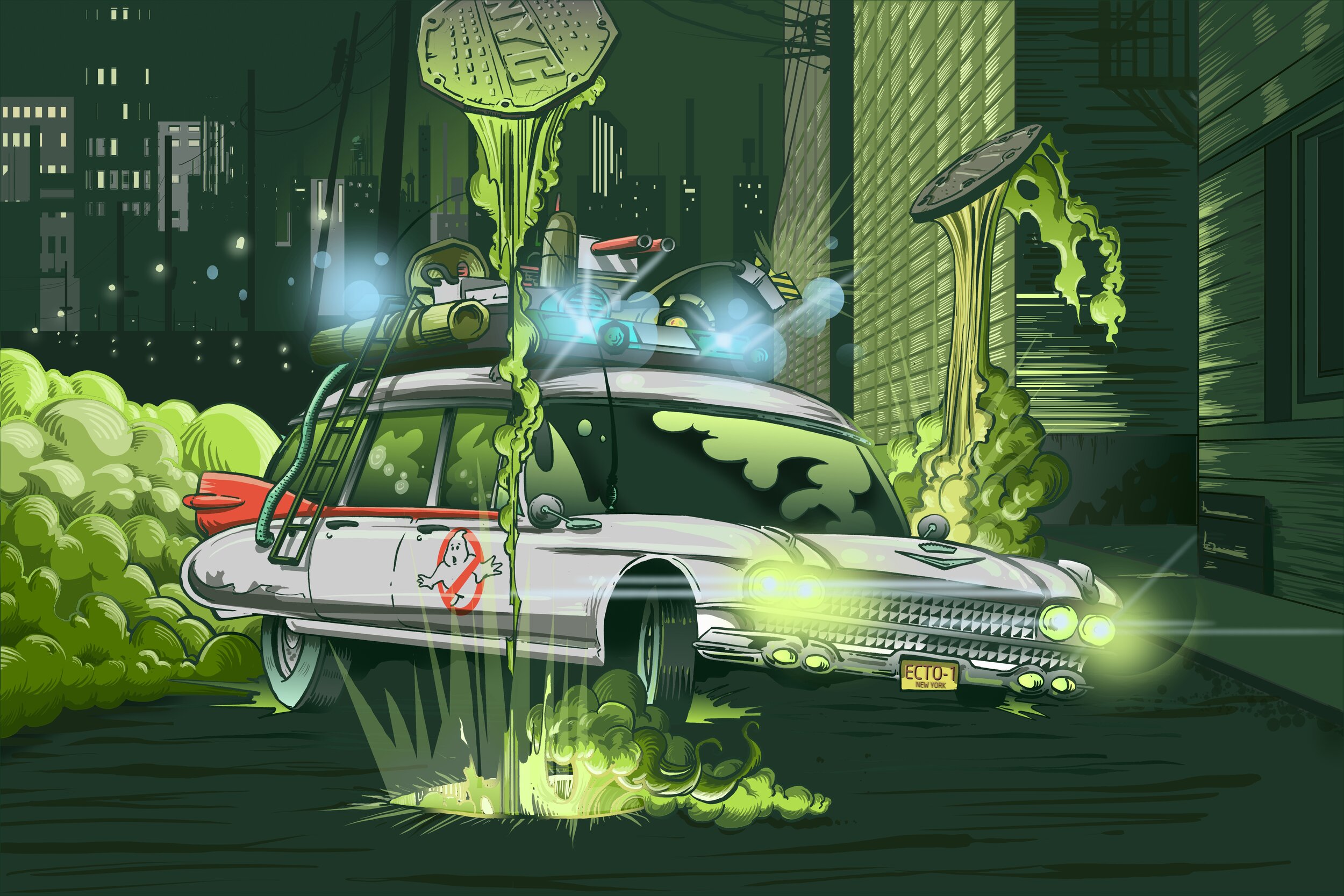 ECTO-1.  2019 Gateway Theater Collection