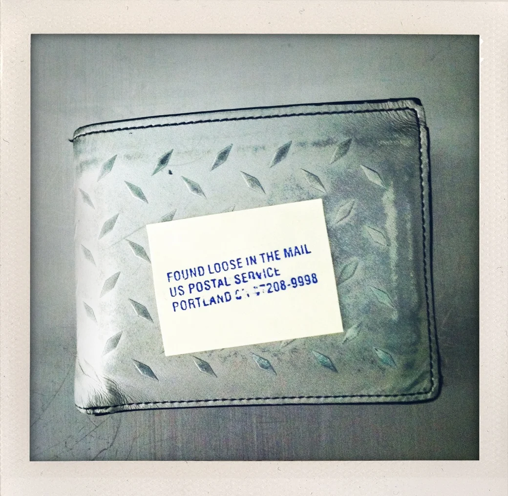 My wallet which I had left on the roof of my car when driving off has been returned via the magic of the us mail service. Sans cash but otherwise unharmed.