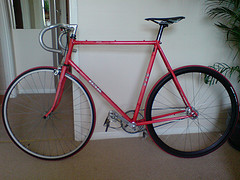 My friend Ross had his bike stolen a few months ago from the secure storage area at the back of his house in Bethnal Green. After several months the bike turned up and Ross recovered it. Inquiring minds want to know the full story. Ross how the hell did you find your bike and get it back?