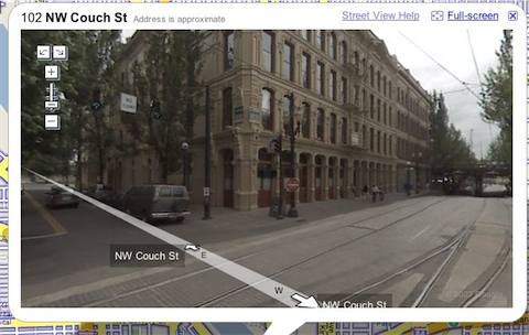 Google Maps has Street View for Portland.