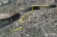 Here is the ridiculously easy commute I have in Portland. compare this to my London commute and you can see why I am worried about piling on the pounds.
Distance:
Portland: 4.03km
London: 26 km