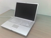 My trusty powerbook has to go to finance my lavish lifestyle. If you are interested in this piece of history feel free to go bid it up over on ebay . GreenPrint was started on this laptop but ironically doesn't run on it. This was my first apple laptop and there has been no going back. OSX is so much more pleasant to use on a day to day basis, and I couldn't get through the day without quicksilver which really should have been built into the OS years ago.