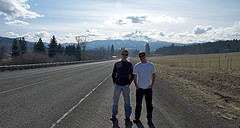 hayden and i on the way to mt hood
Hayden and I headed out on a road trip around the Portland area. Checking out the Columbia River Gorge and up Mt Hood. Unbelievably good weather for this time of year!
Heading out shortly for Ethiopian food, but first to sample some fantastic Oregon Pinot Noir.