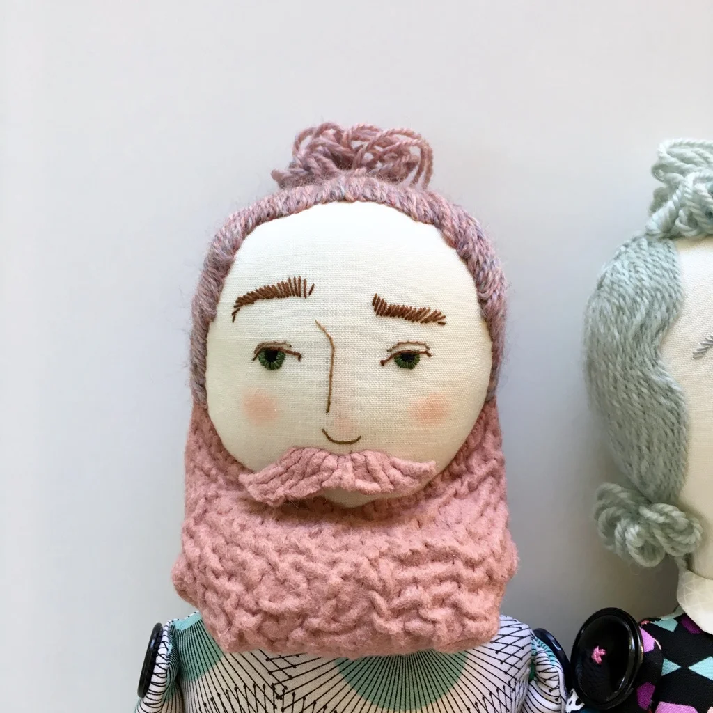Pink Bearded Fella