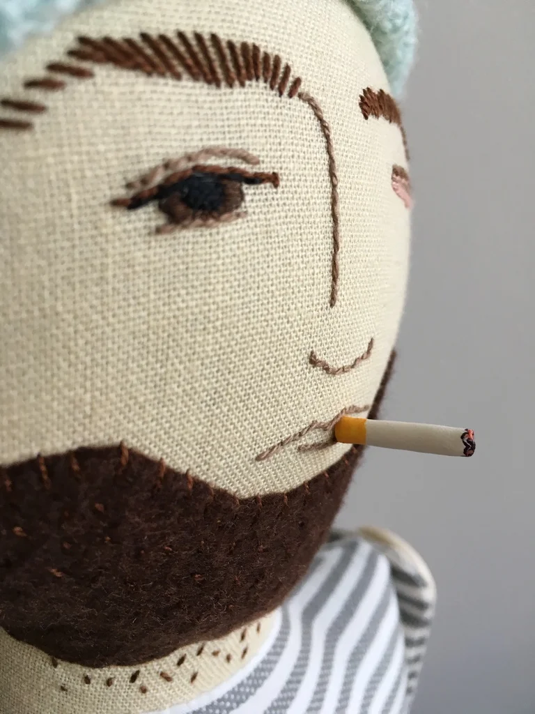 Cigarette Smokin' One-eyed Fella