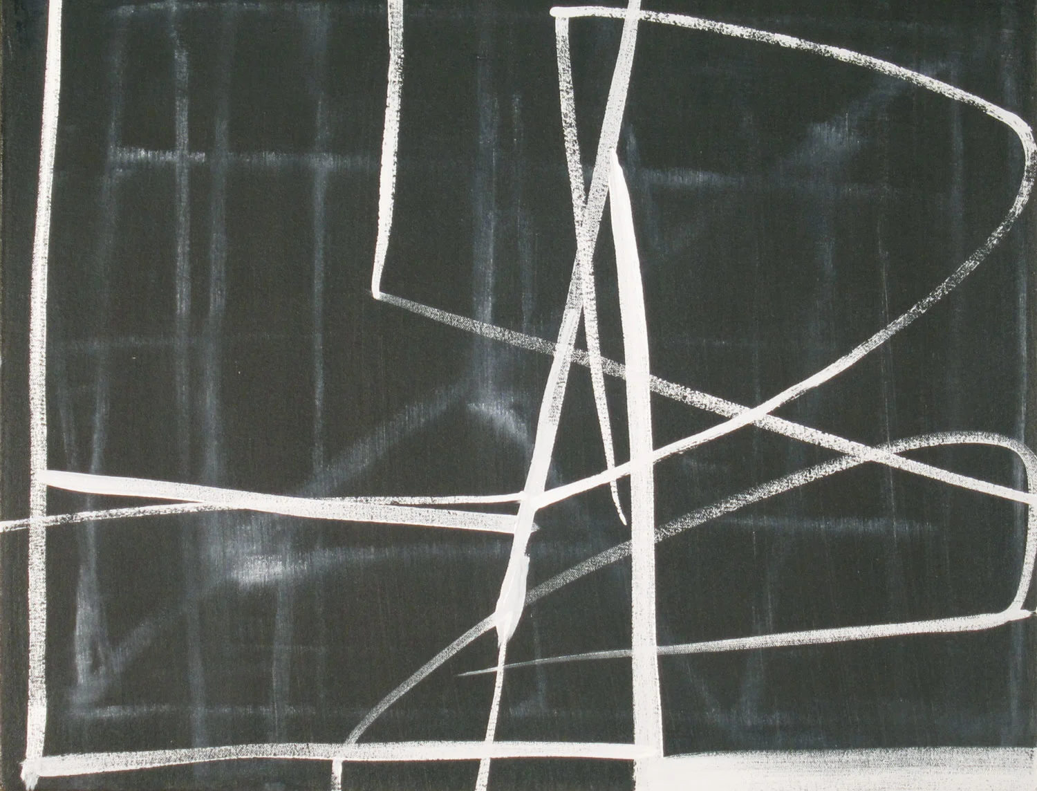 Benchmark 2 , 20 x 24", oil on canvas, 2016