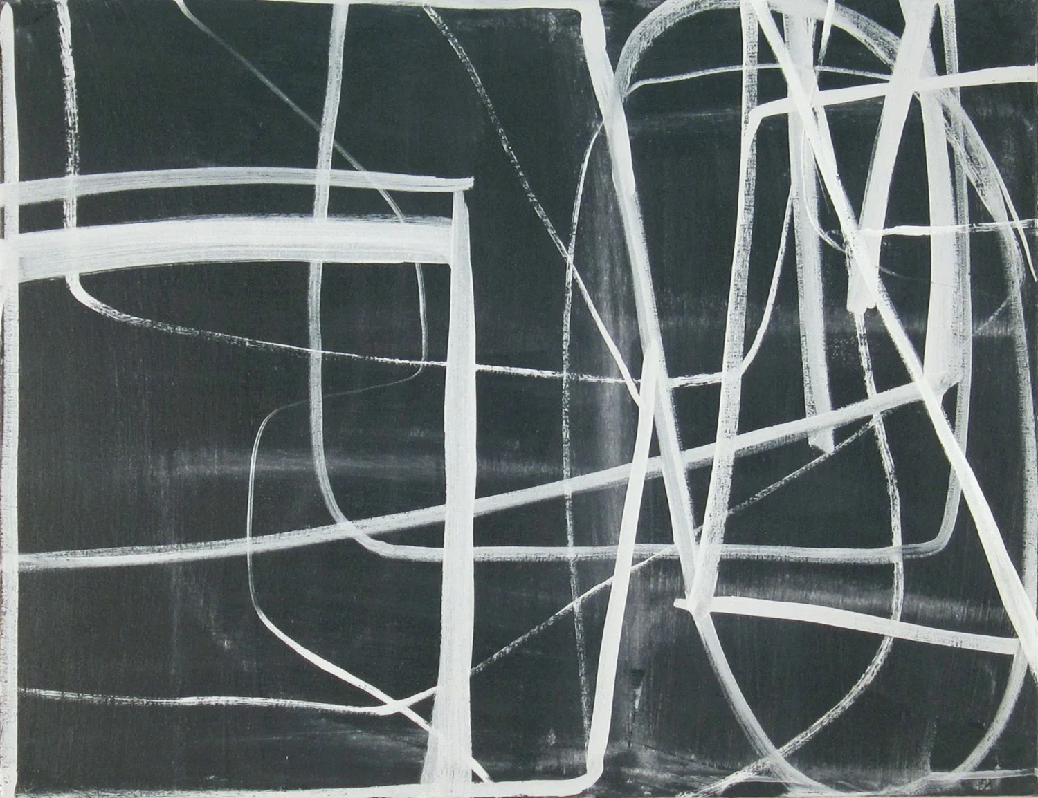 Benchmark, 20 x 26", oil on canvas, 2016