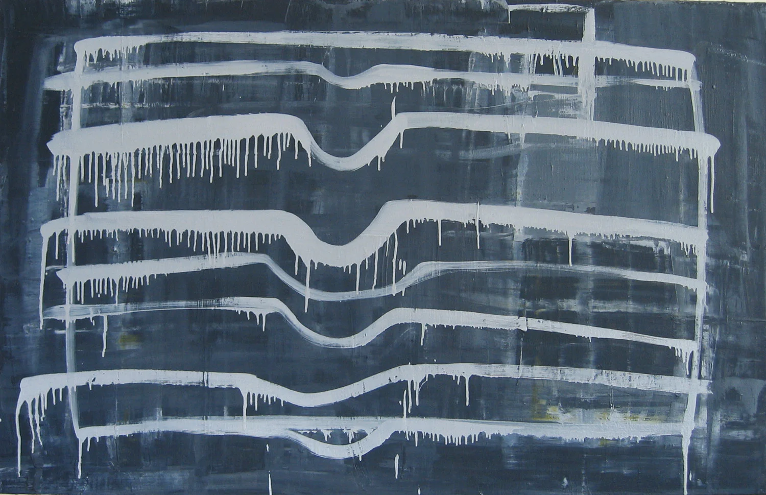 Epilogue, 28 x 44”, oil on canvas, 2004