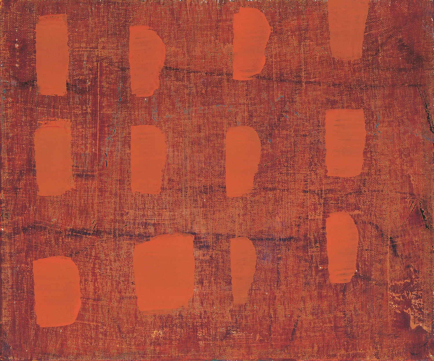 Notation , 12 x 10", oil on canvas, 200