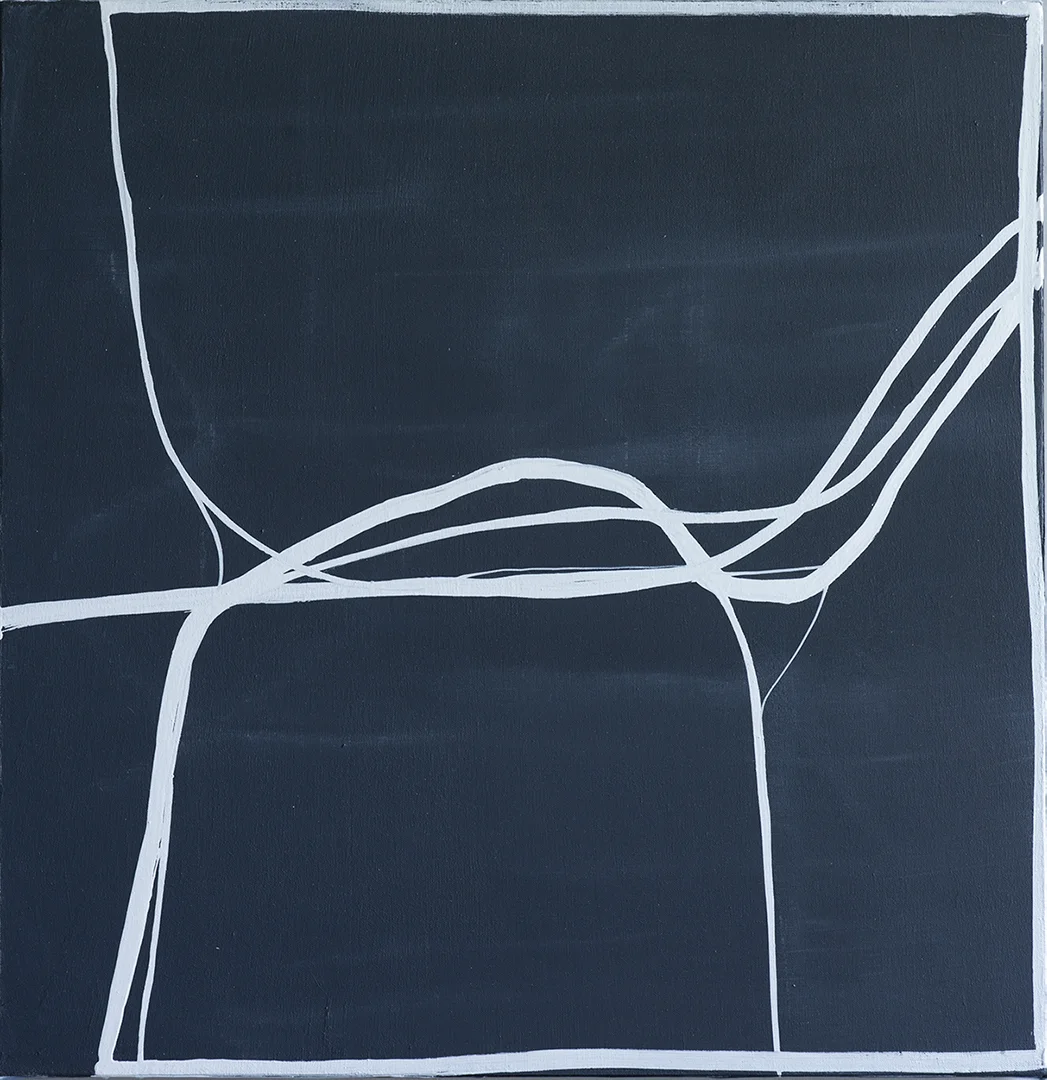 Tracker , 24 x 24", oil on canvas, 2018