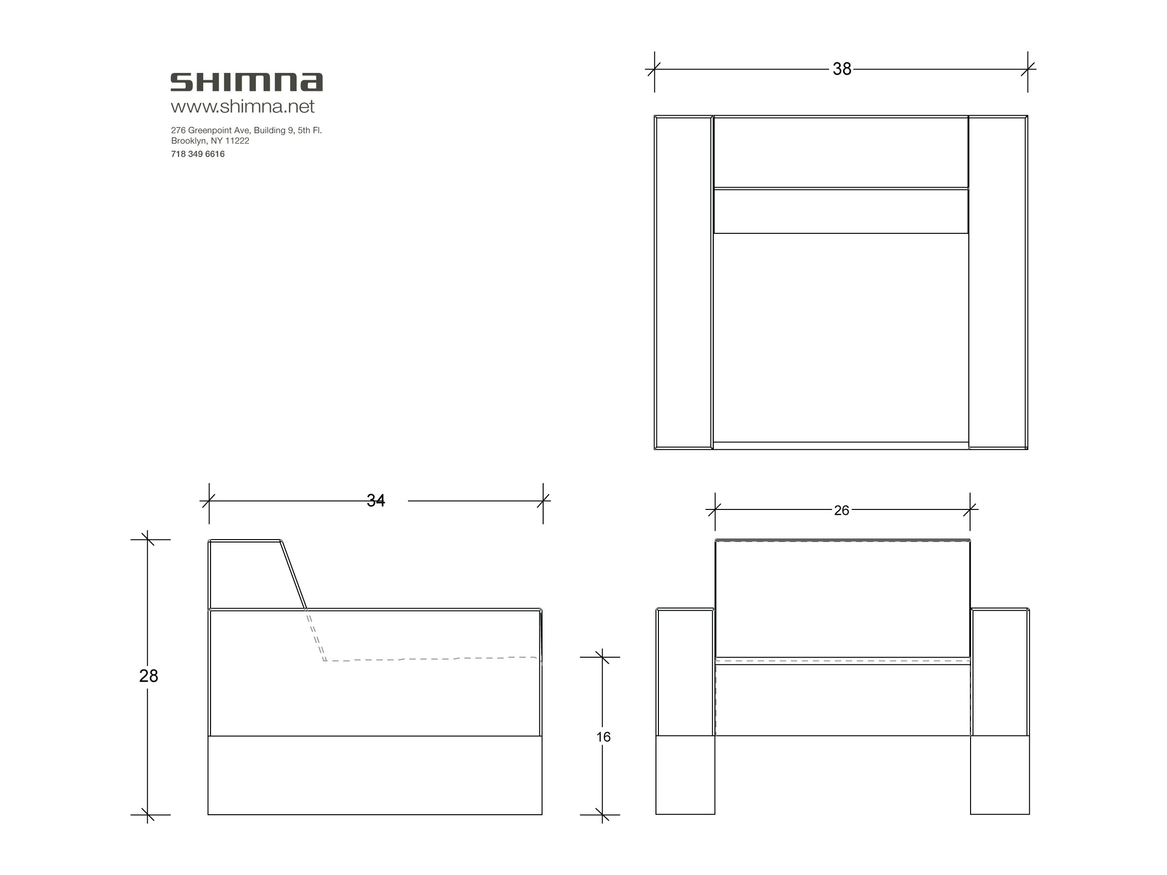 Plan Dimensional Drawing