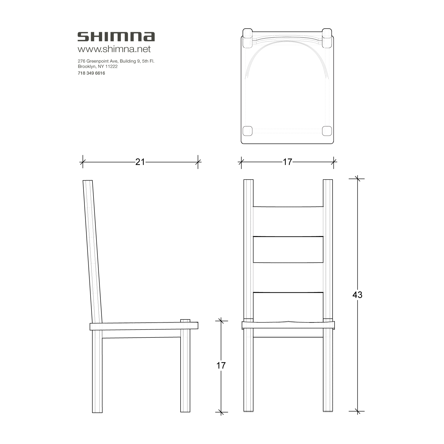 Dimensions Plan Drawing