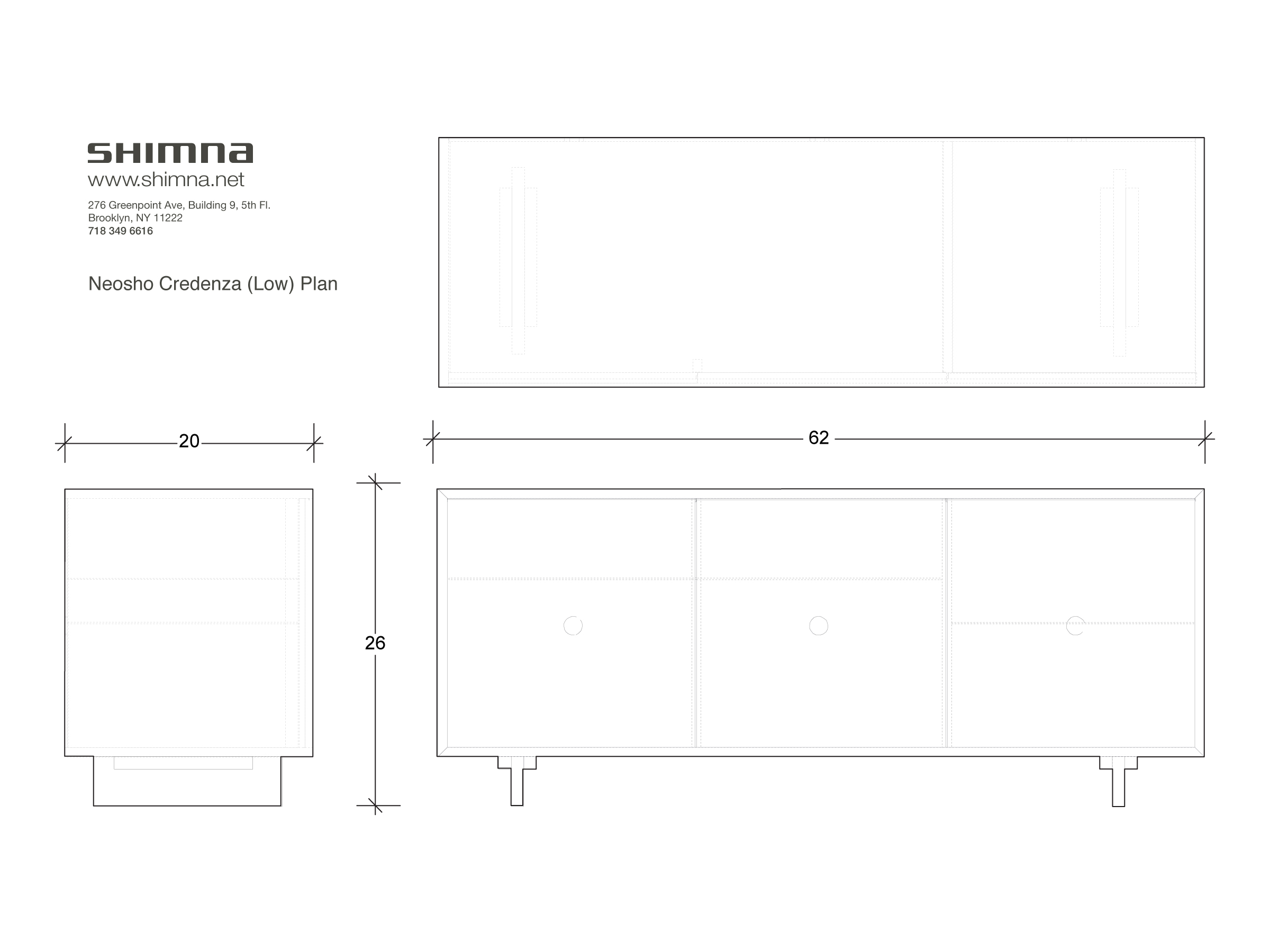 Short Credenza