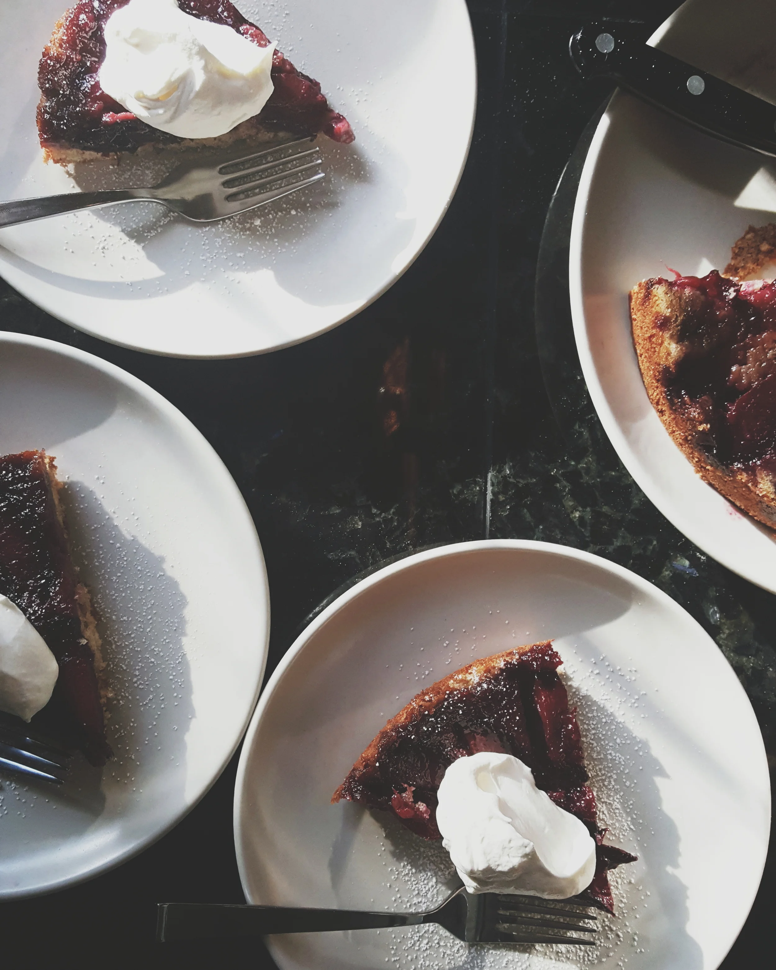 Ina Garten's Plum Tatin