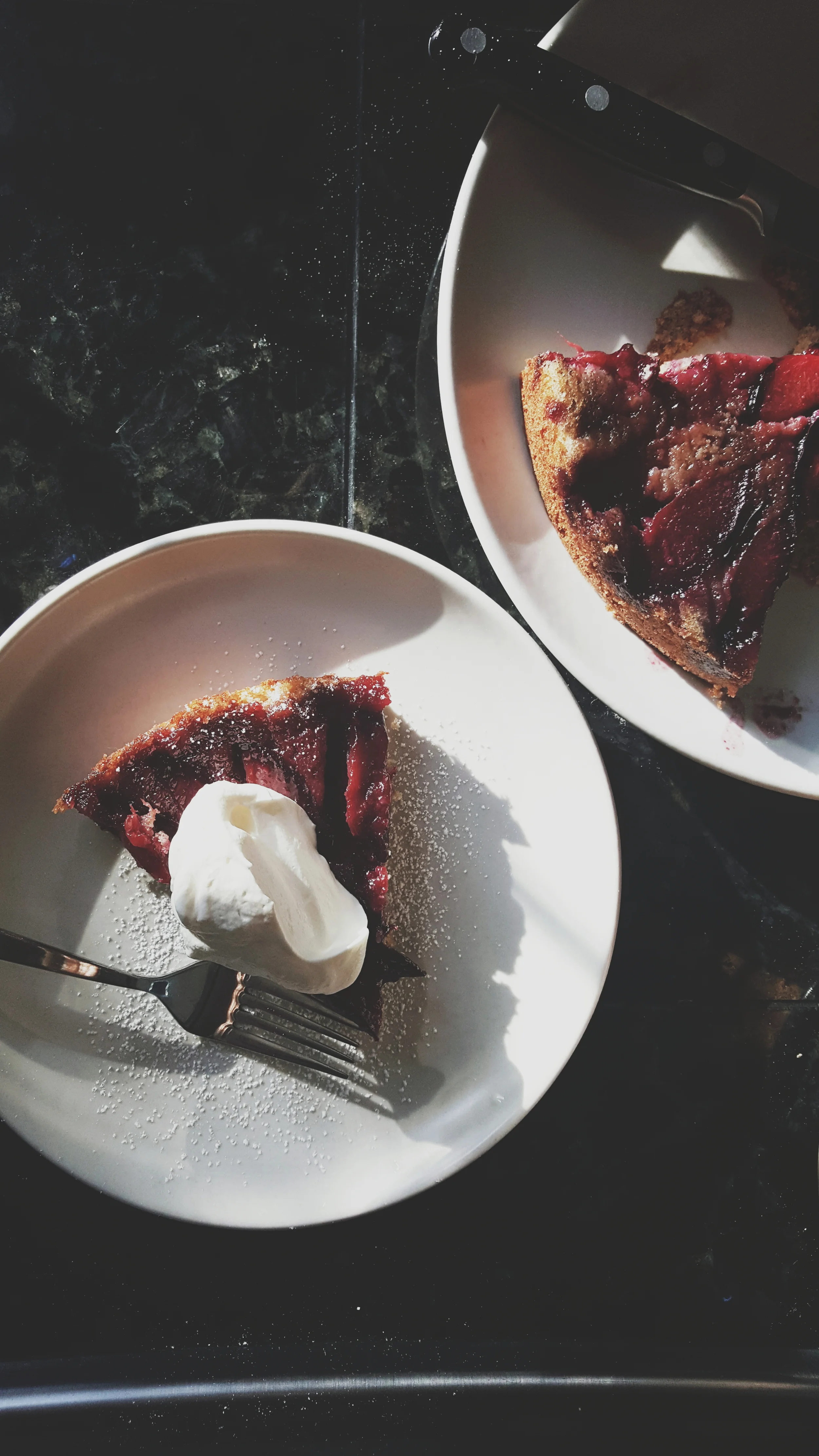 Ina Garten's Plum Tatin