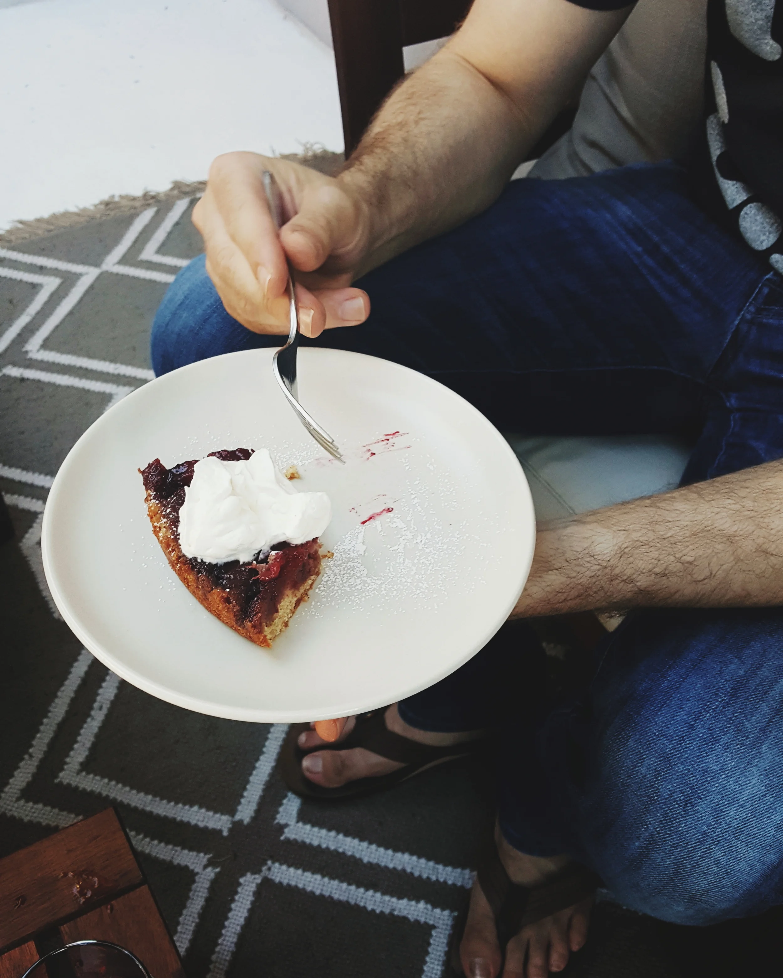 Ina Garten's Plum Tatin