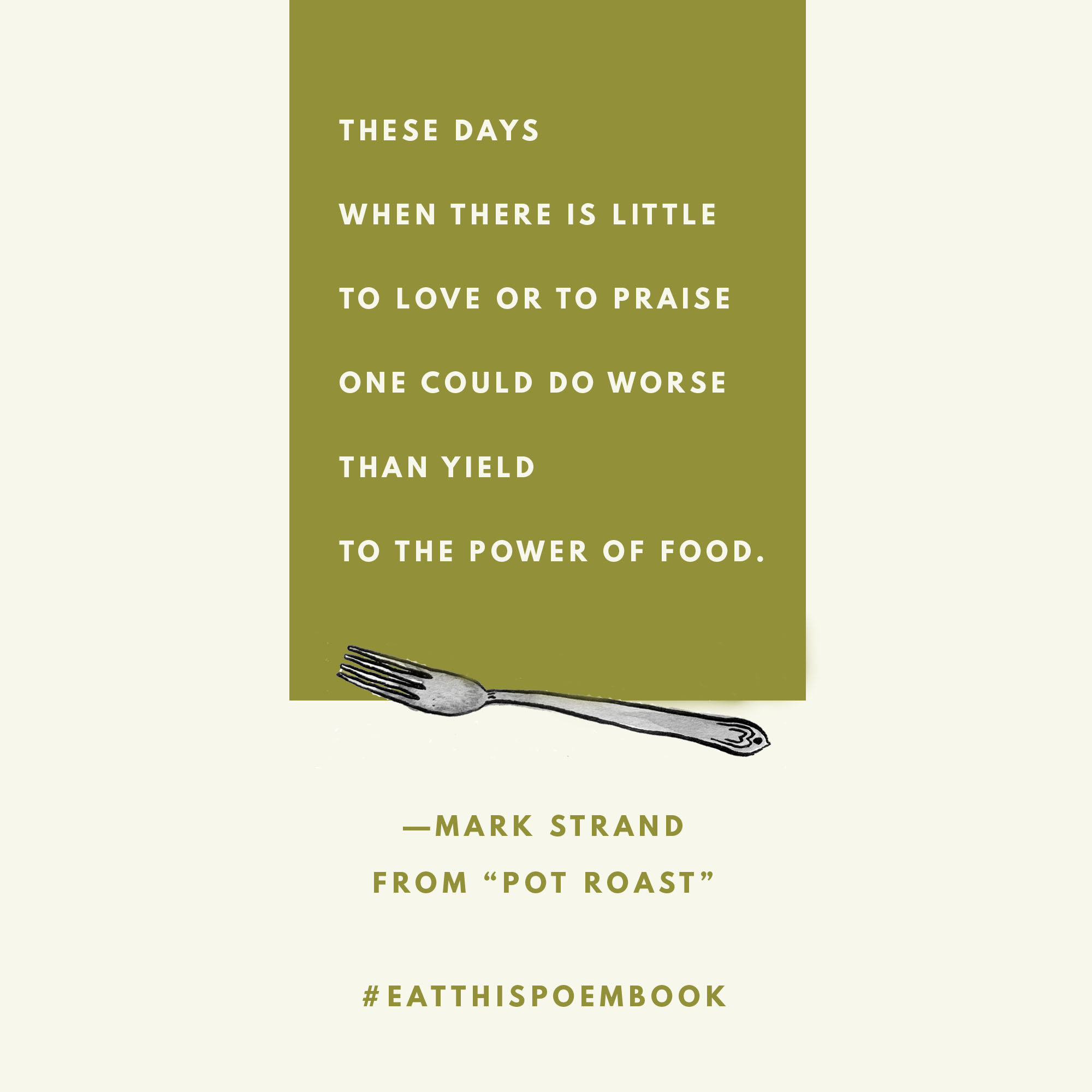 Celebrating National Poetry Month with the Eat This Poem cookbook