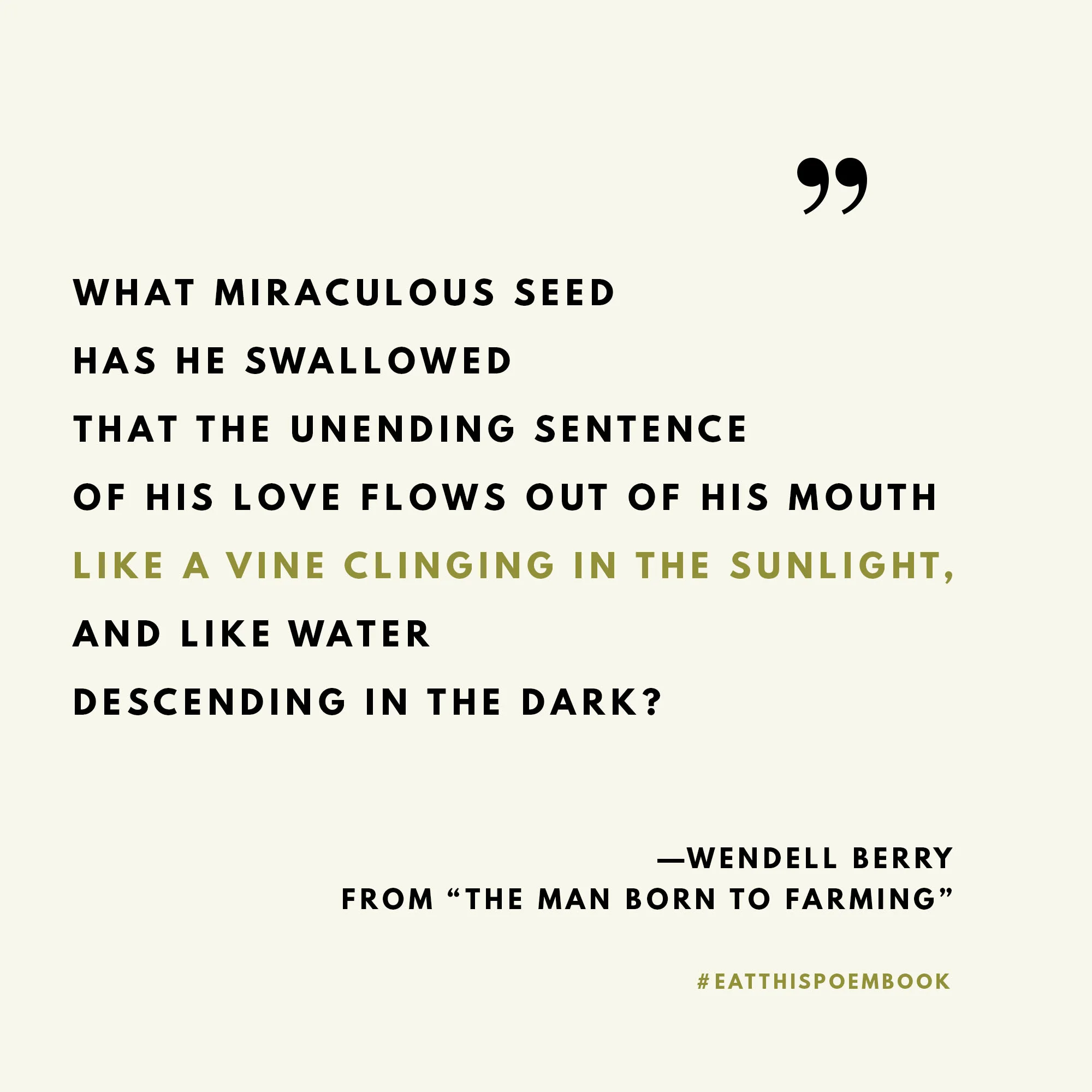 Celebrating National Poetry Month With Eat This Poem