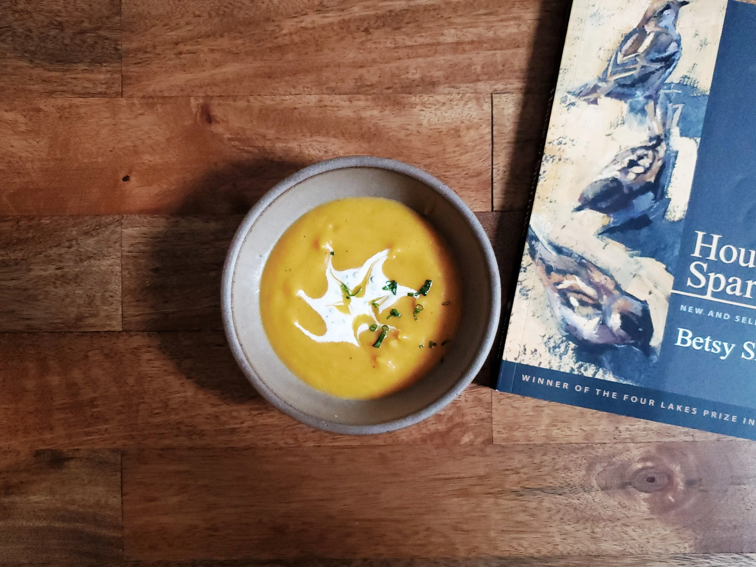 Golden Beet Soup via Eat This Poem