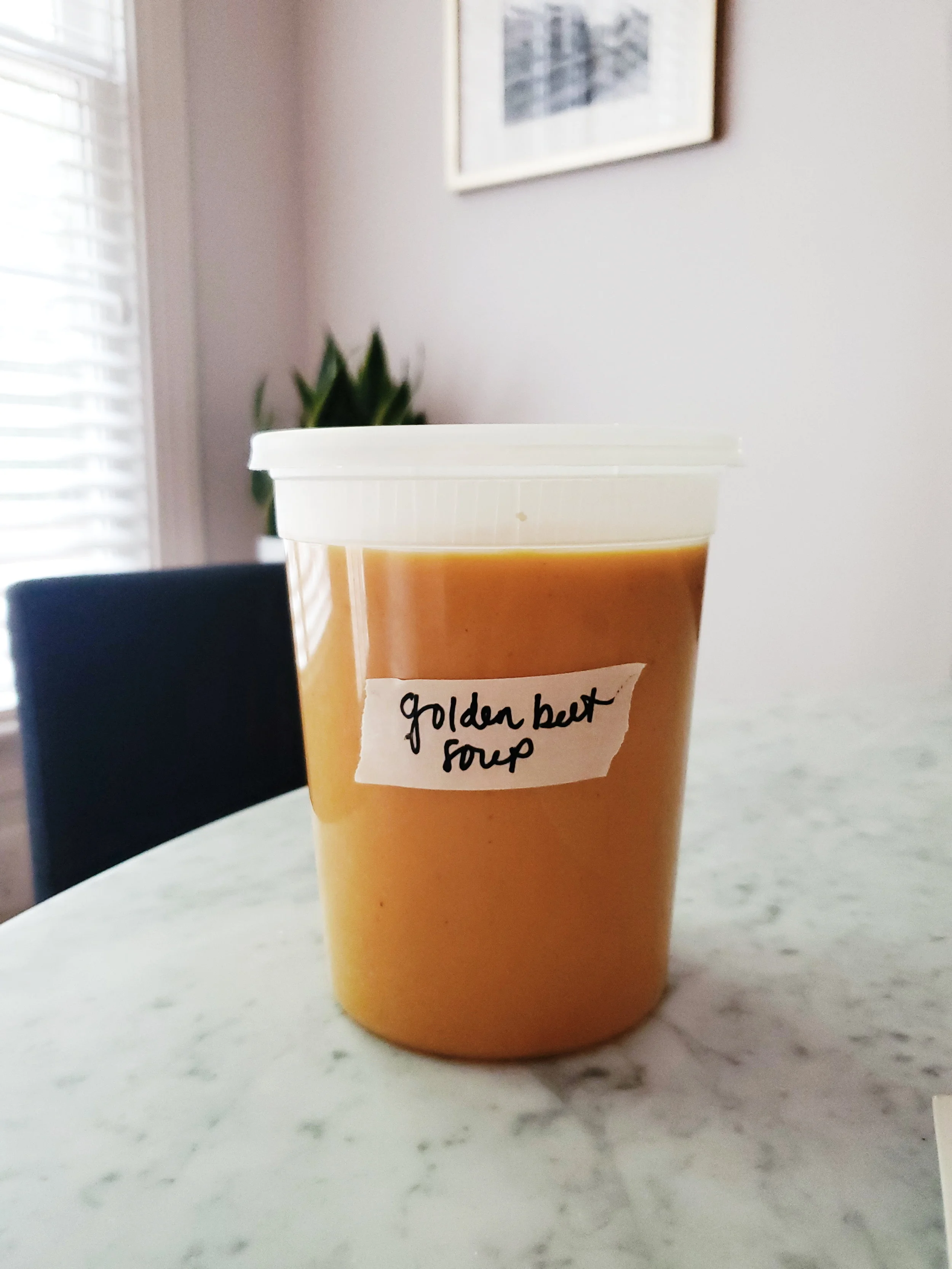 Golden Beet Soup (via Eat This Poem)