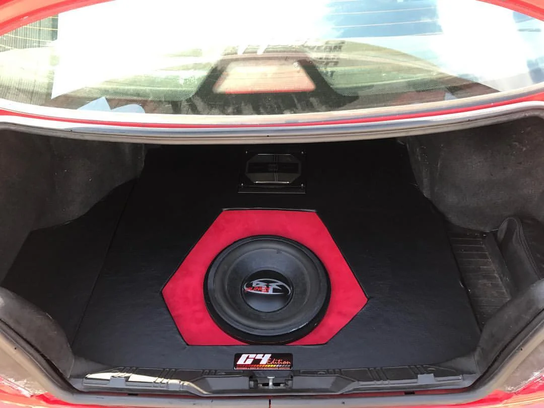 RED Custom Trunk Audio System