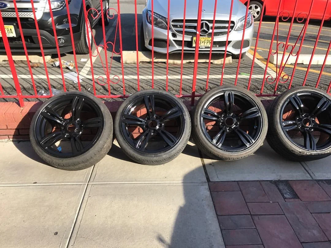 BMW M Sport Wheels Painted Gloss Black