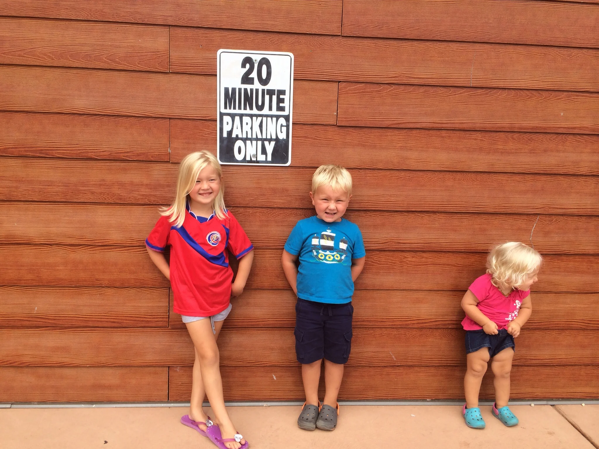 Three characters. Or, Mini her, mini him, and where did she come from? 