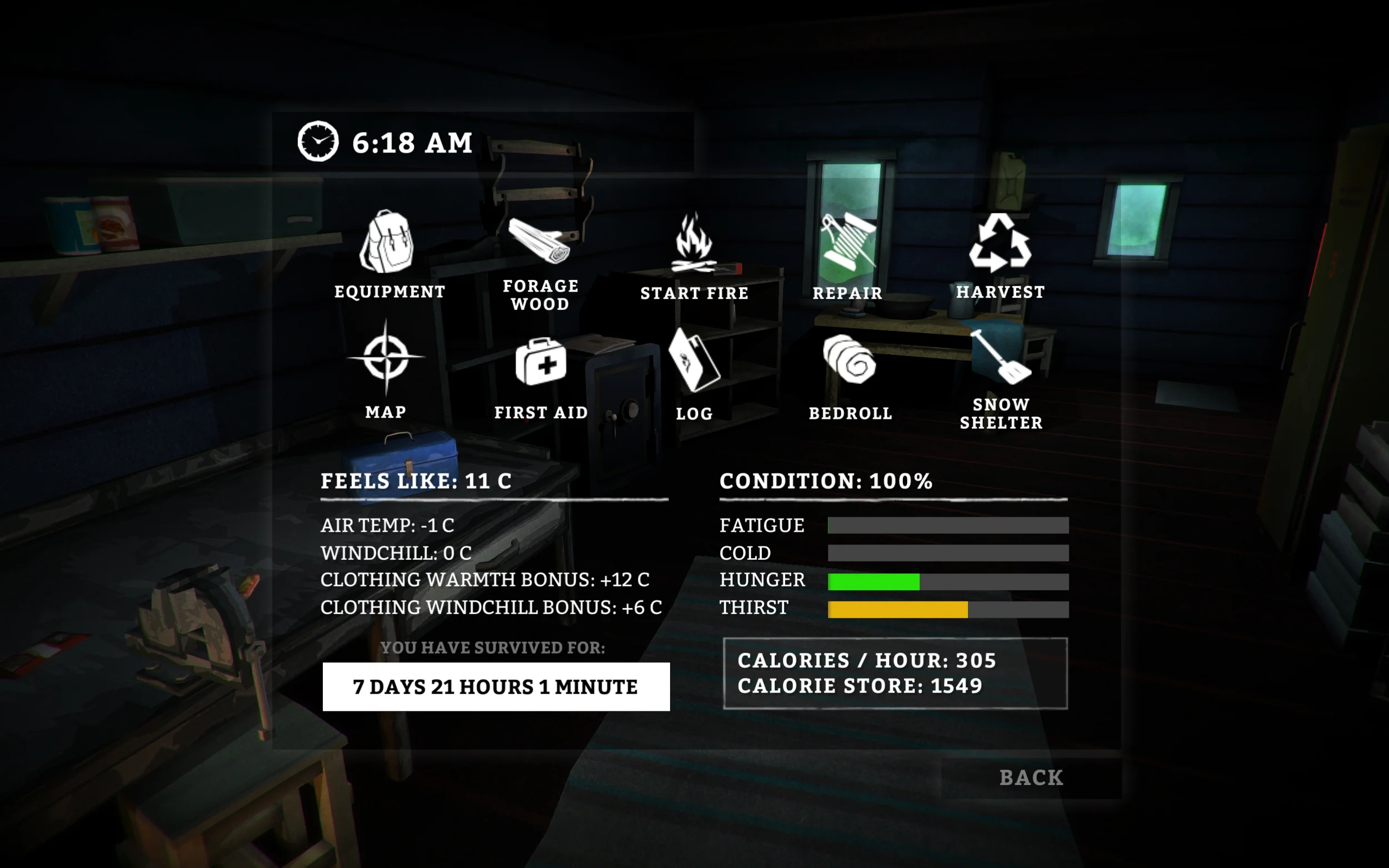 Players of The Long Dark will find familiar systems in a future Early Access version of Lacuna Passage