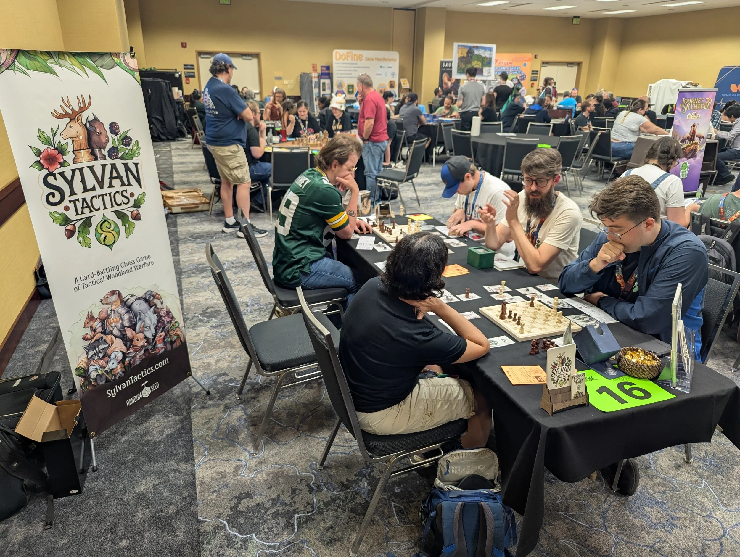 Retrospective: What We Learned Bringing Sylvan Tactics to Gen Con’s First Exposure Playtest Hall