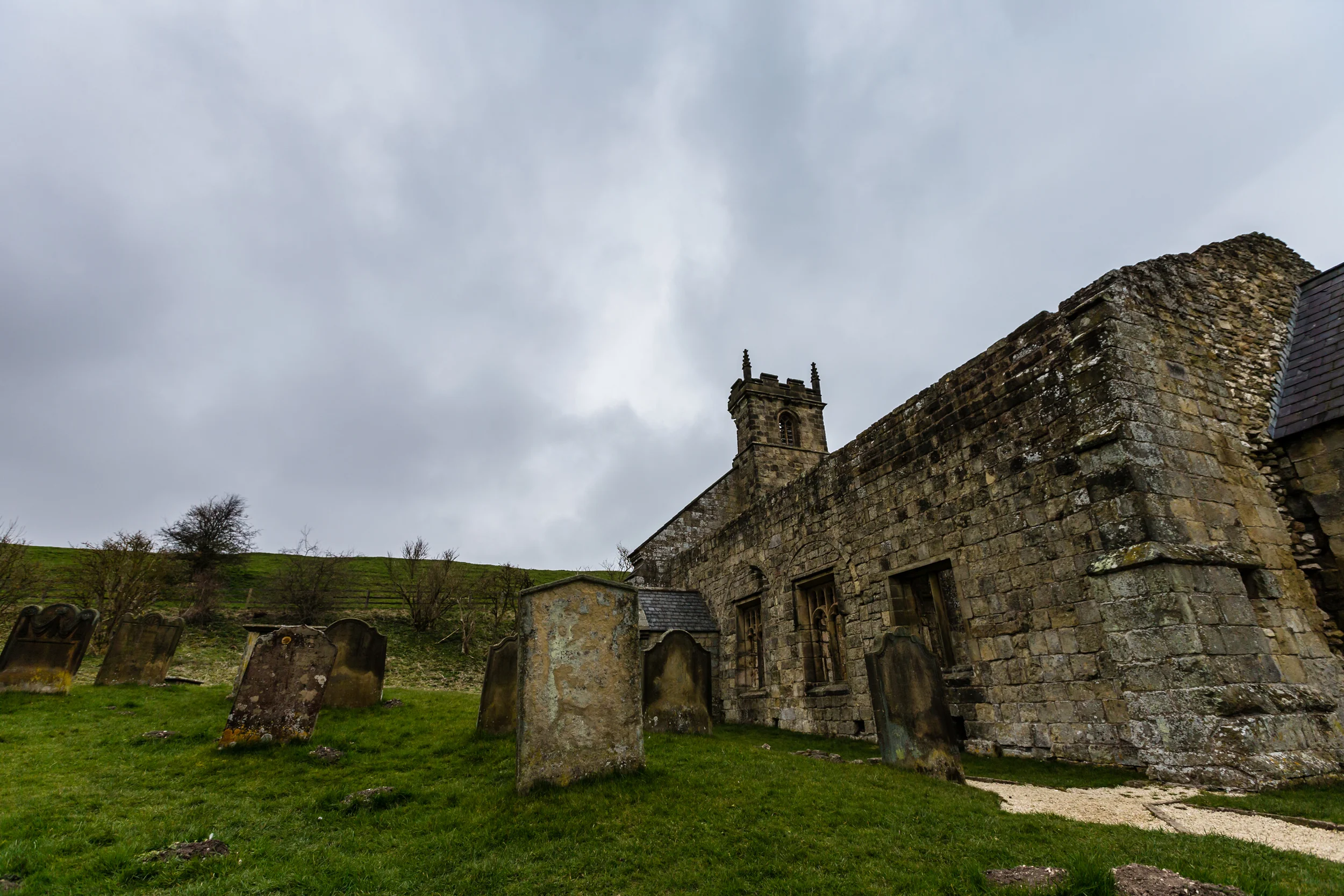 ©Jennifer Bailey 2014 Wharram Percy, deserted medieval village