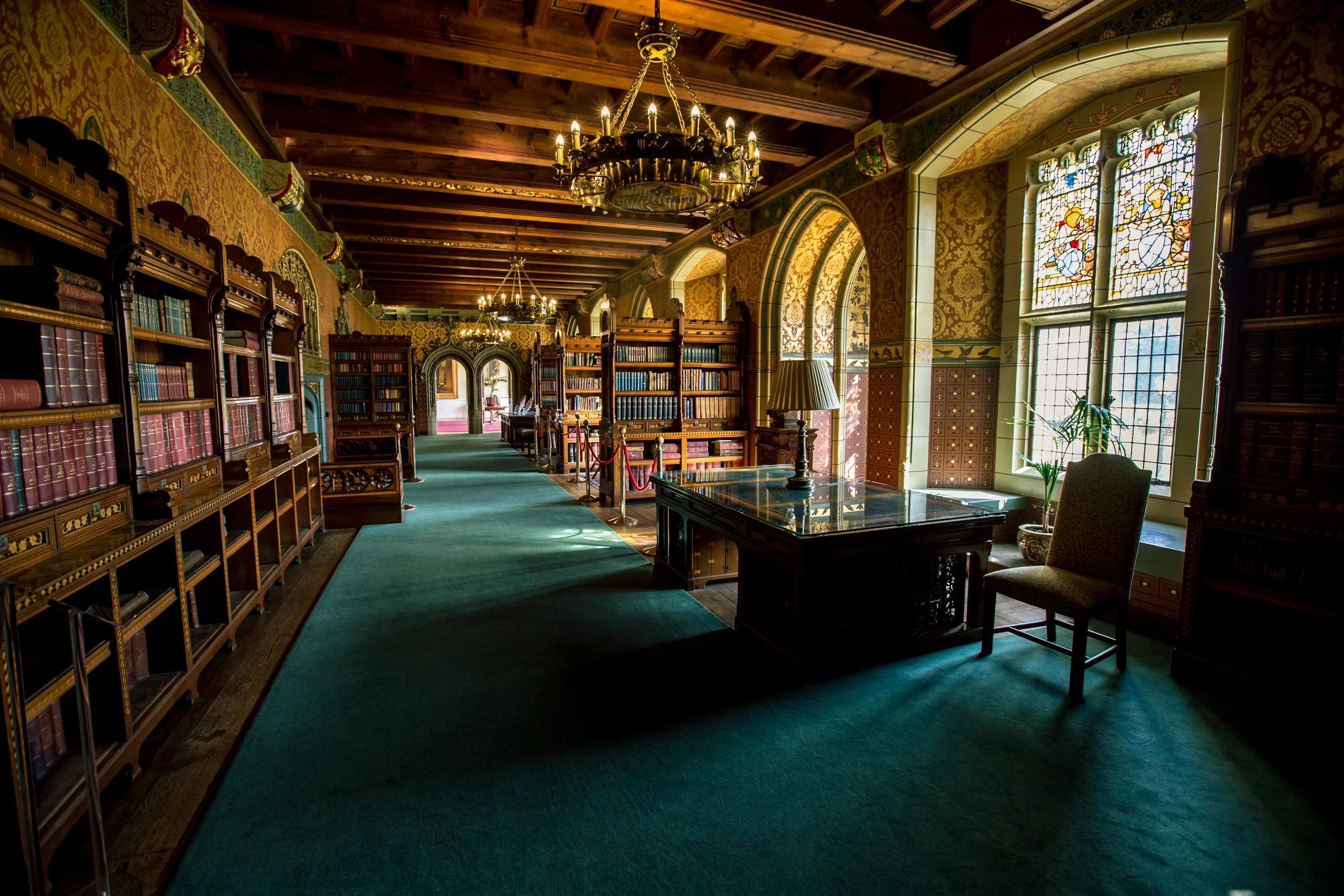 cardiff castle library