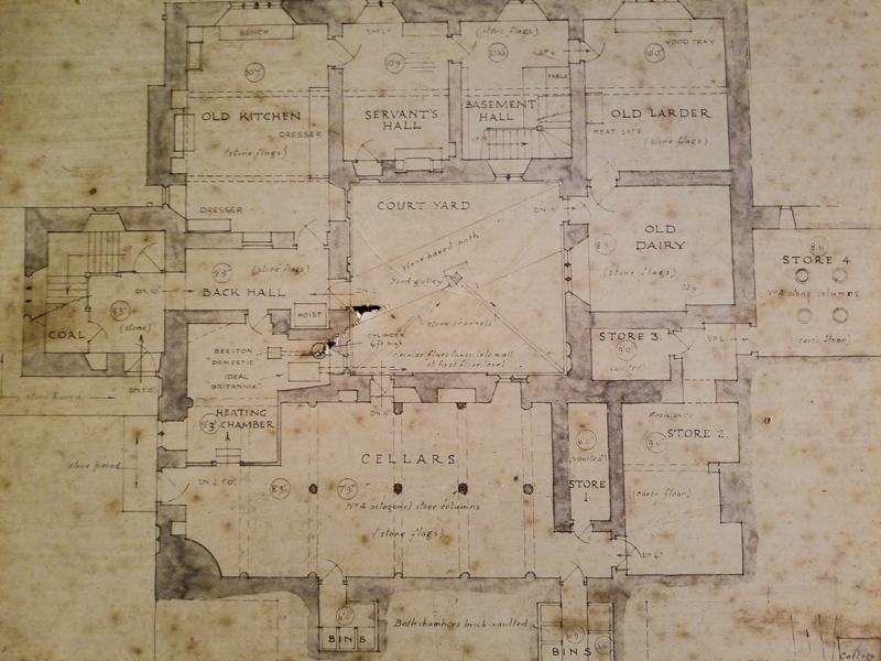 Chastleton House Plan © jennifer bailey 2017