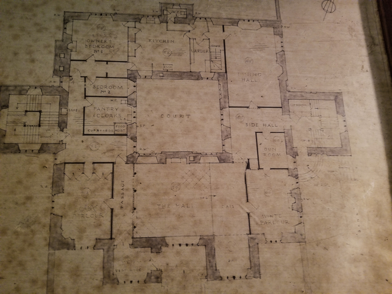 Chastleton House Plan © jennifer bailey 2017