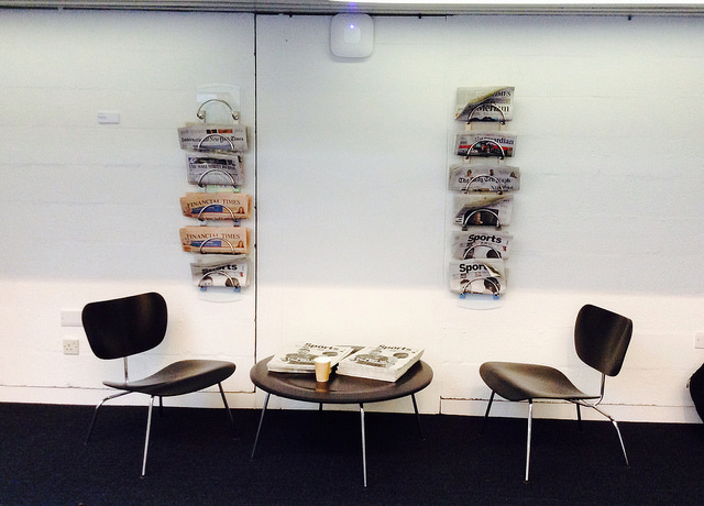 Oxford Futures Forum exhibit.