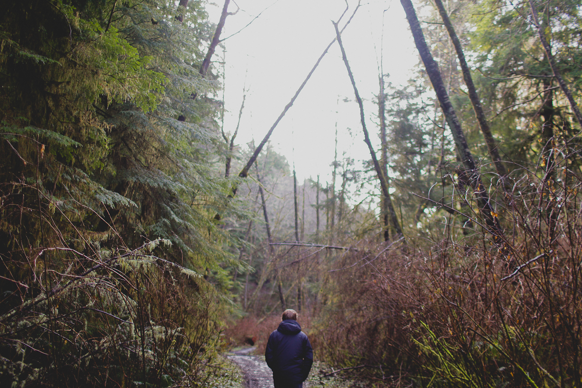day two: hikin the muck trail to Shi Shi Beach