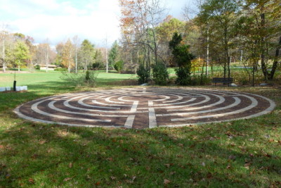 Labyrinth at Hallowood Retreat Center near Sugarloaf, MD