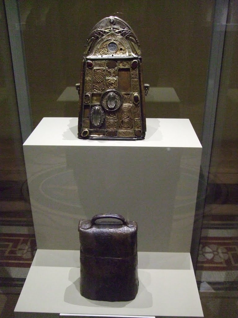 St. Patrick's bell and its shrine, National Museum, Dublin, by © Alan L., used under Creative Commons Attribution-Noncommercial-No Derivative Works license